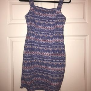 Hollister tribal print dress